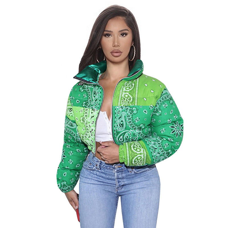 Damen modische Steppjacke R&B