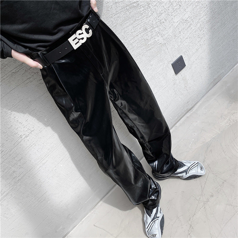 Herren Hochwertige und stylische Lackhose R&B