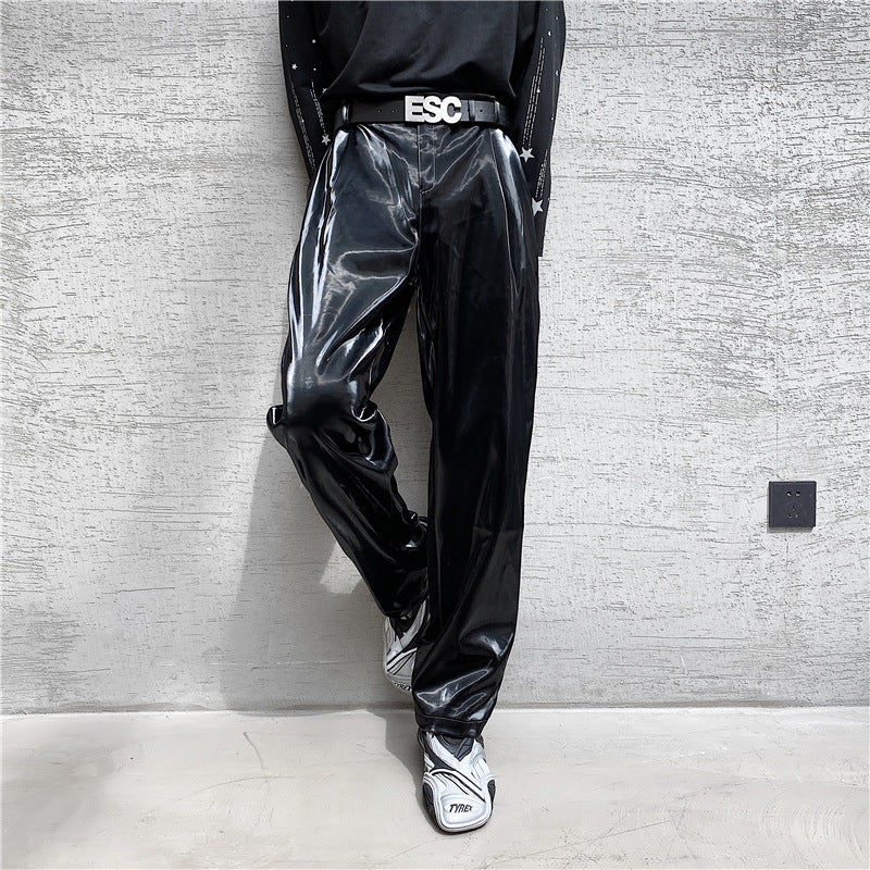Herren Hochwertige und stylische Lackhose R&B