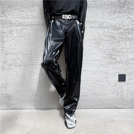 Herren Hochwertige und stylische Lackhose R&B