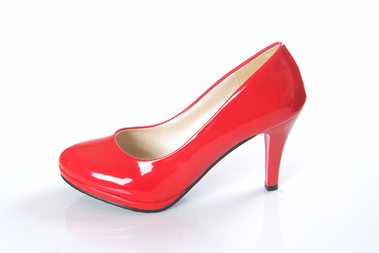 Damen nan elegante Brautpumps mit abgerundeter Vorderkappe, gepolstertem Komfortfußbett und schlankem Kegelabsatz R&B