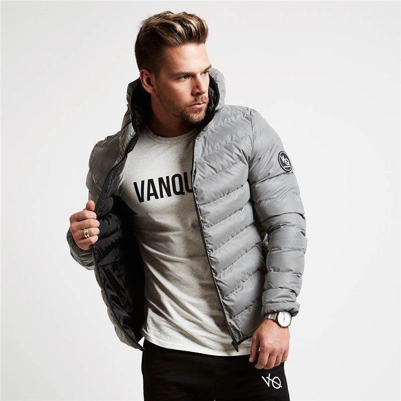 Herren leichte Daunenjacke R&B