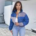 Damen modische Steppjacke R&B