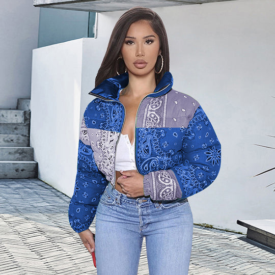 Damen modische Steppjacke R&B