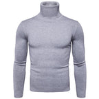 Herren Rollkragenpullover aus feinem Strick