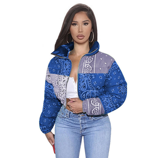 Damen modische Steppjacke R&B