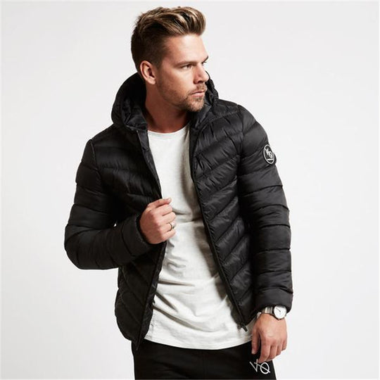 Herren leichte Daunenjacke R&B