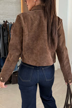 R&B | Langarm Casual Jacke mit Knöpfen
