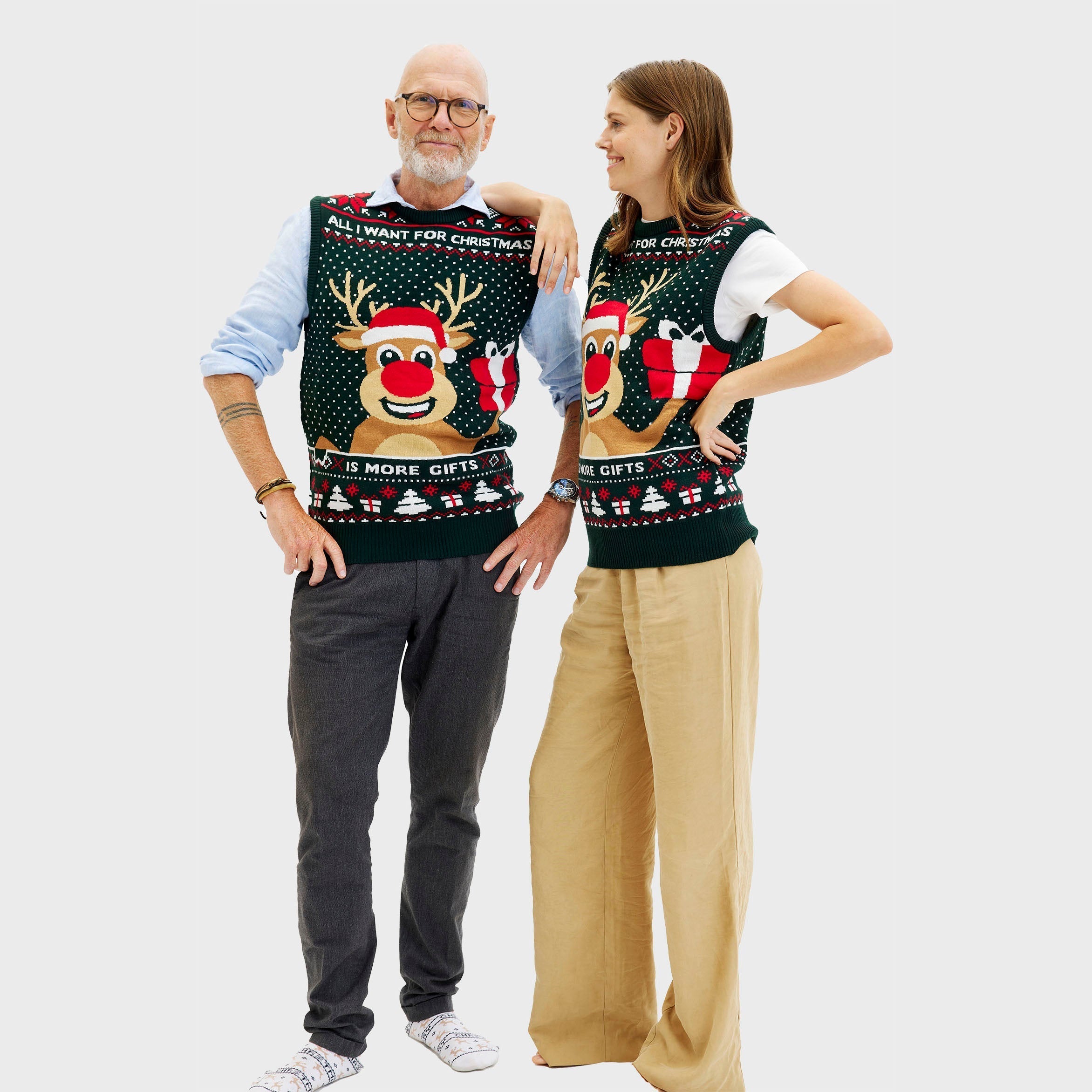 R&B | Rudolphs Weihnachtsweste Damen