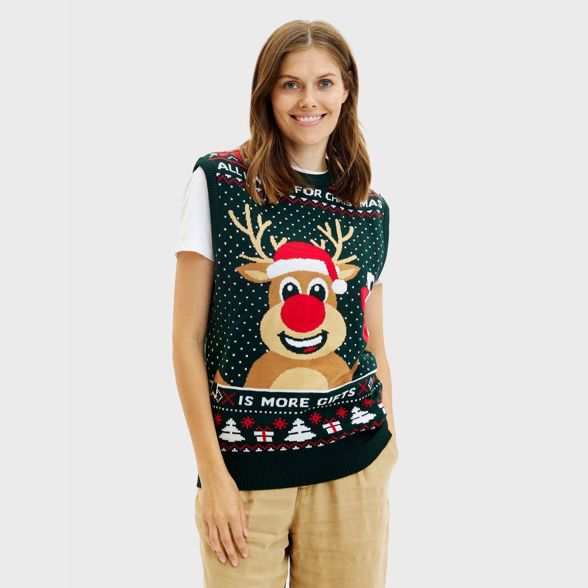 R&B | Rudolphs Weihnachtsweste Damen