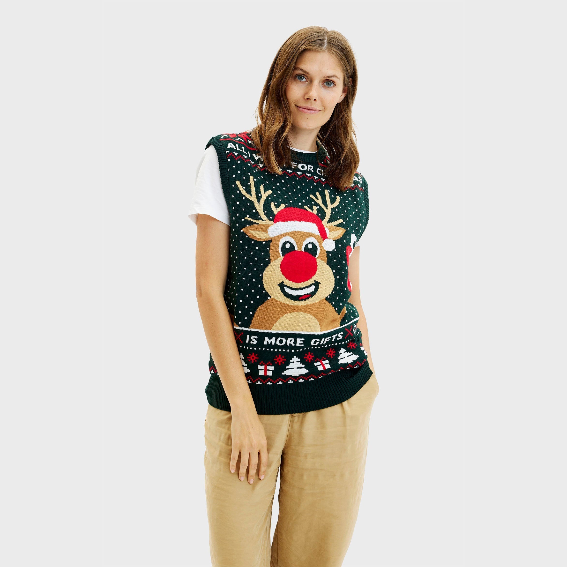 R&B | Rudolphs Weihnachtsweste Damen