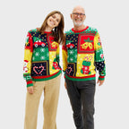 R&B | Der Patchwork Weihnachtspullover Frauen