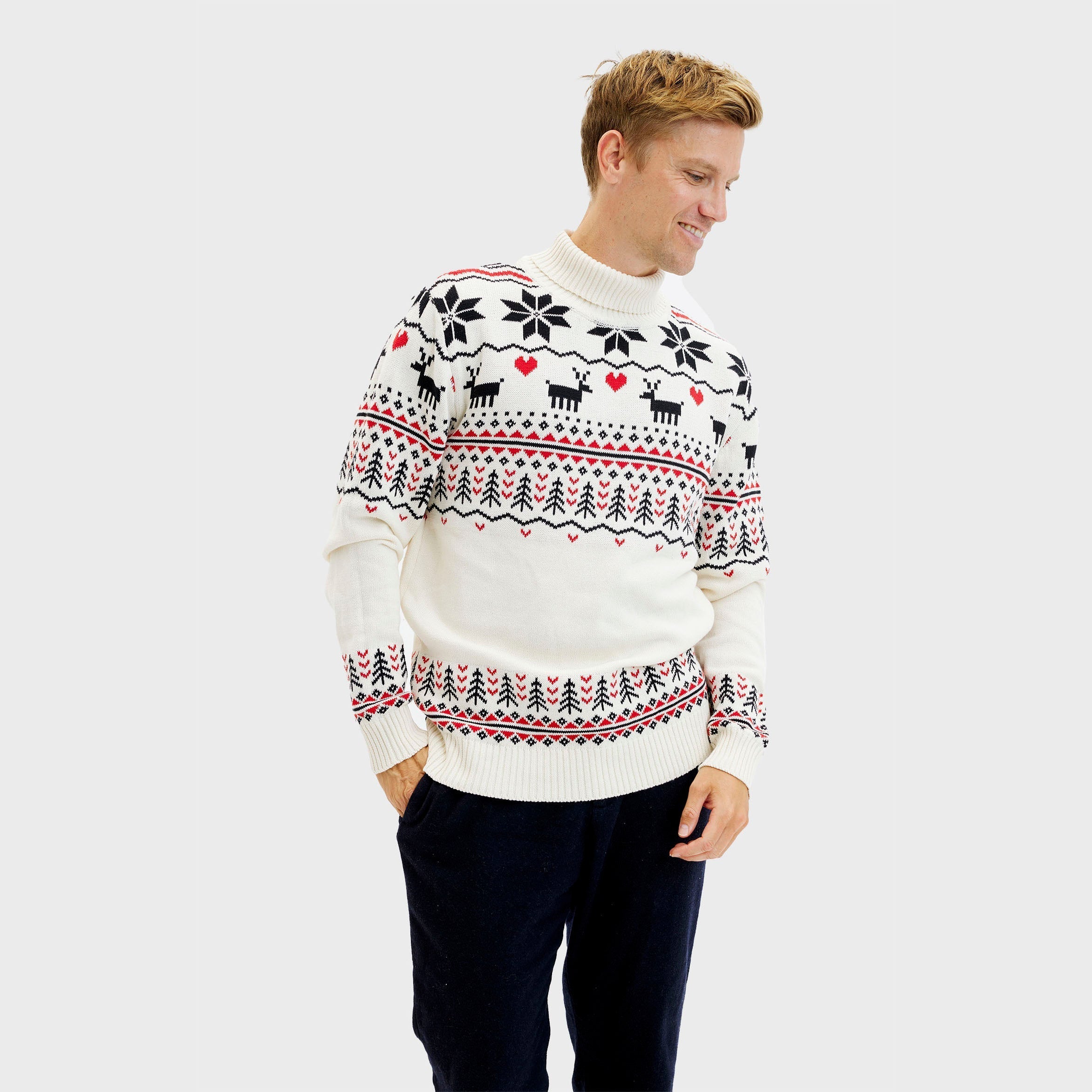 R&B | Der Grönland Weihnachtspullover Männer