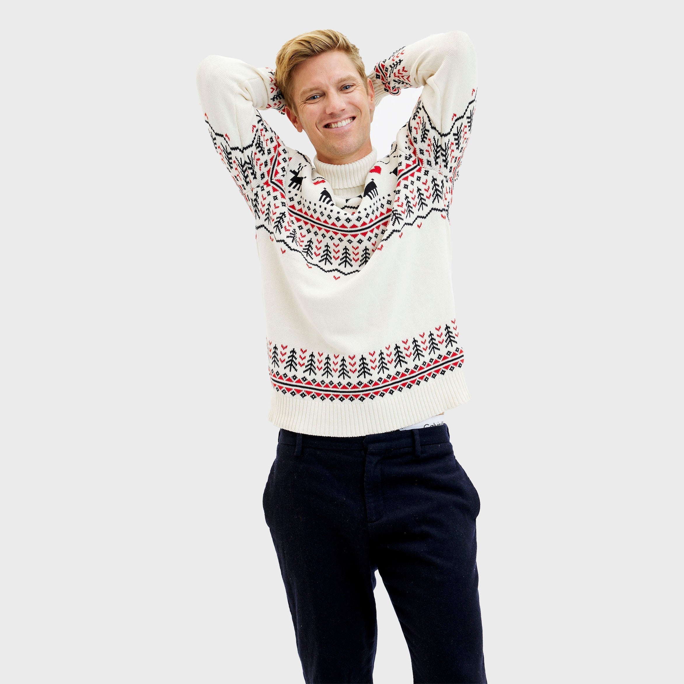 R&B | Der Grönland Weihnachtspullover Männer