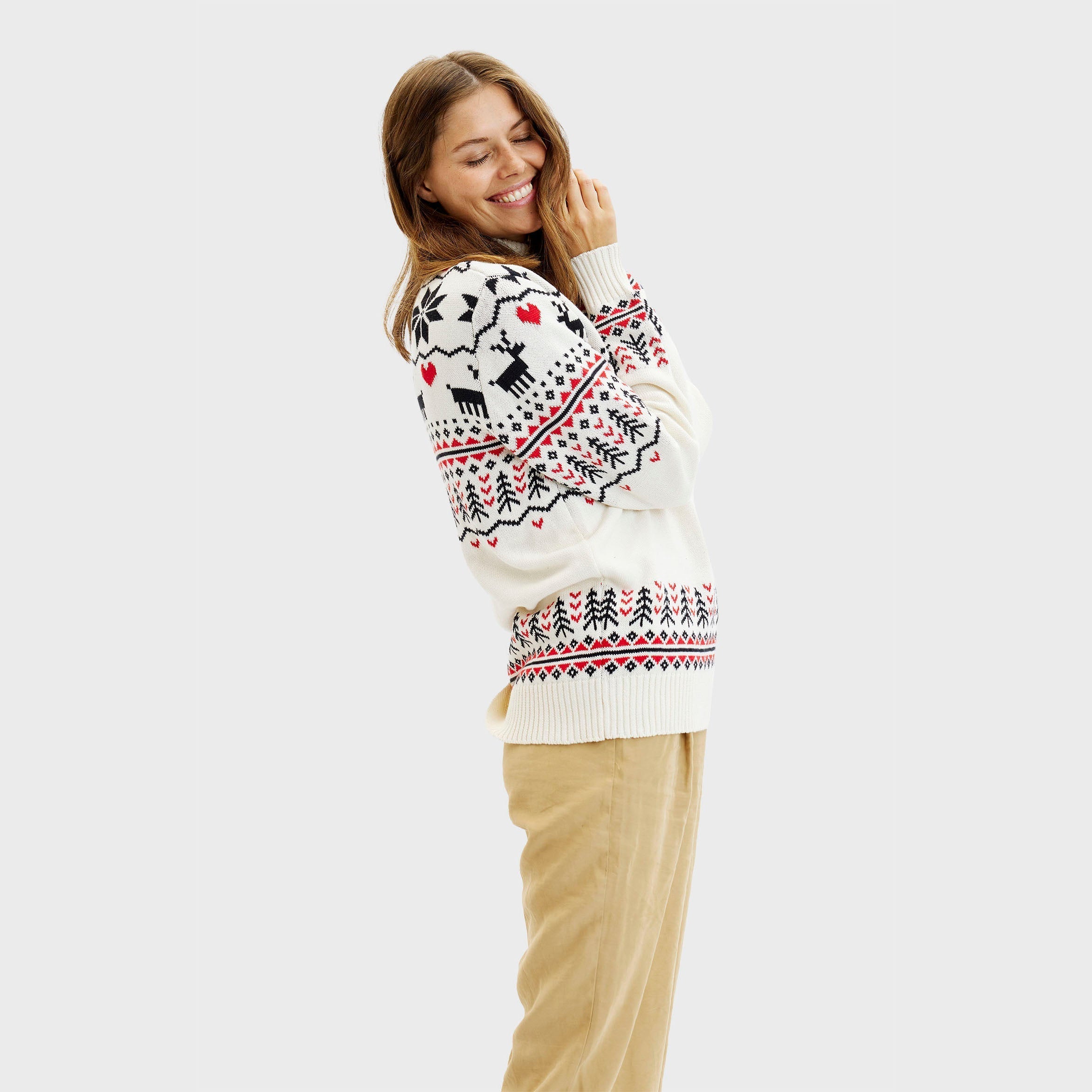 R&B | Der Grönland Weihnachts-Pullover Damen