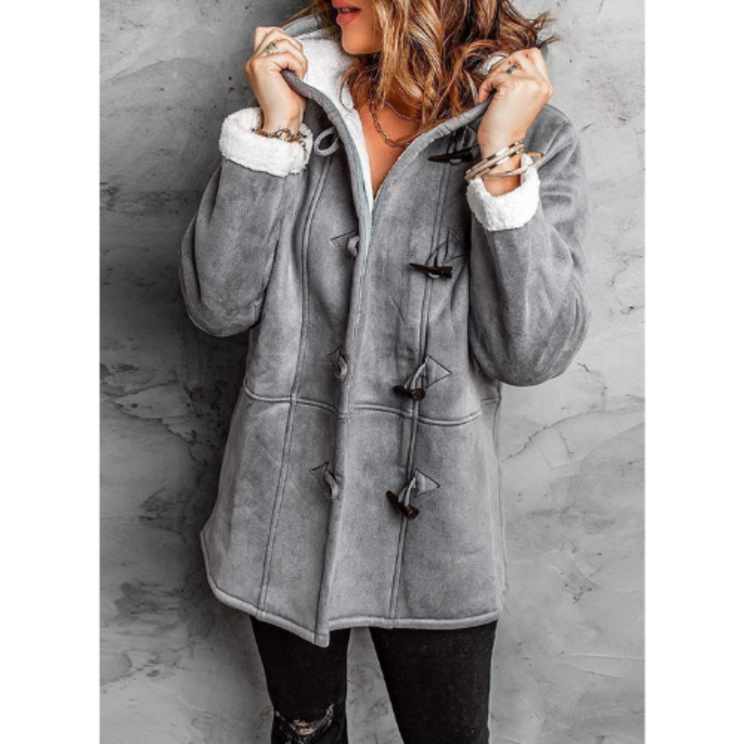 R&B | Damen Warme Kapuze Jacke - Winter