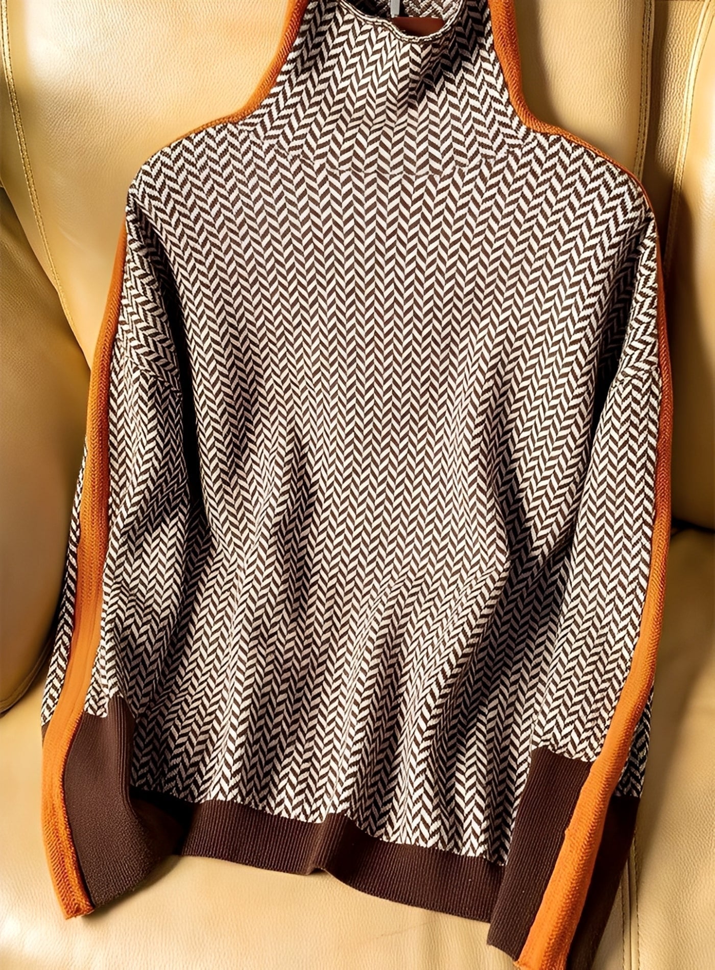R&B | Stilvoller Damen-Kaschmir-Rollkragenpullover