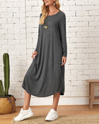 R&B | Lockeres Kleid mit Taschen