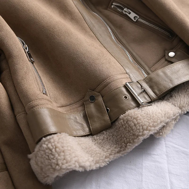R&B | Wildleder Winterjacke - Warm & Stilvoll