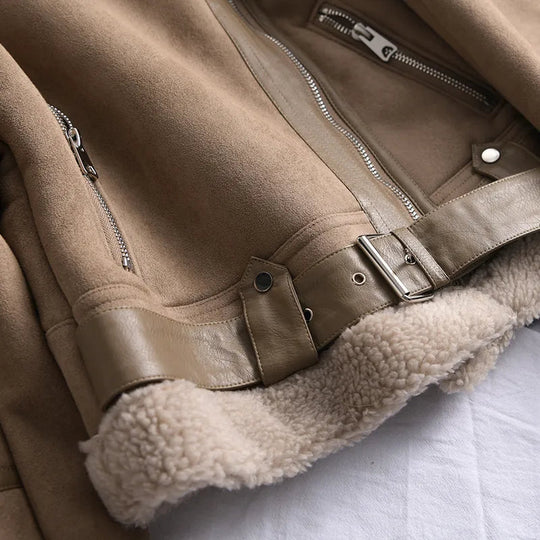 R&B | Wildleder Winterjacke - Warm & Stilvoll