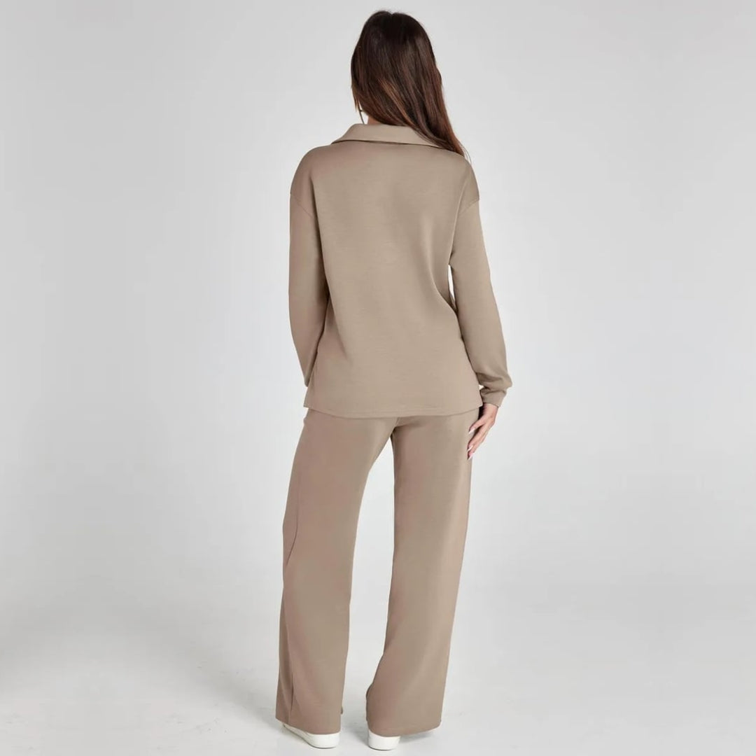 R&B | Damen Loungewear Satz mit Weiten Hosen