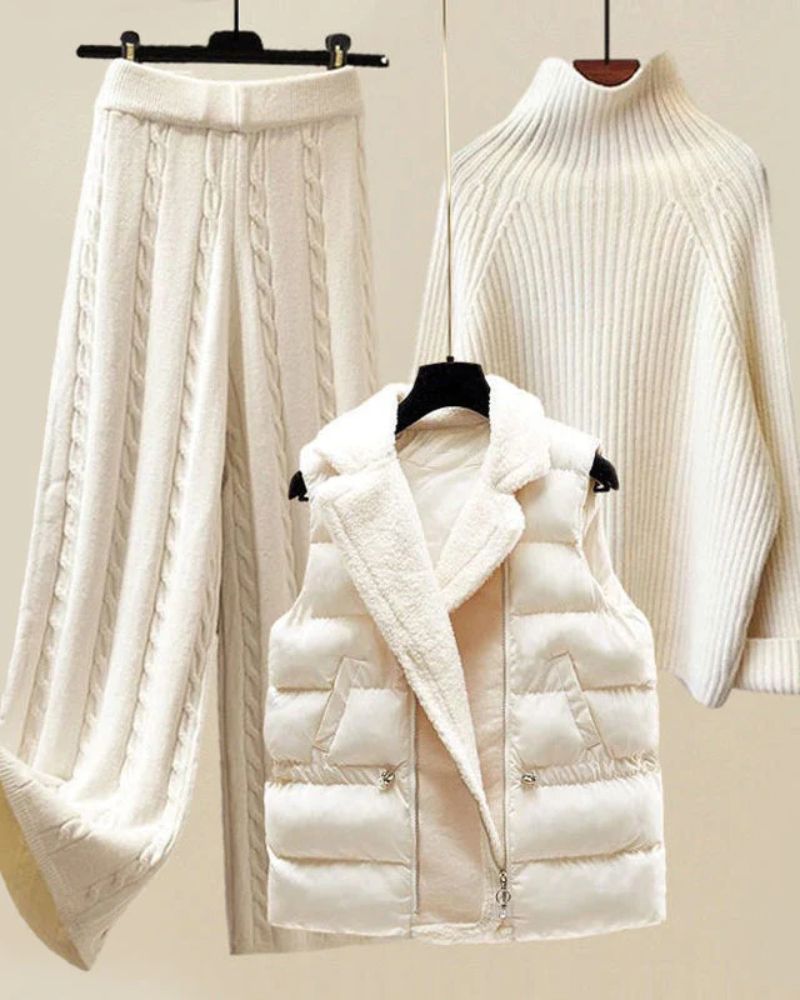 R&B | Bequeme, Gemütliche Strickwaren Set