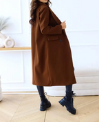 R&B | Lange Elegante Taillierte Trenchcoat Für Damen | Perfekt Für Herbst Und Winter