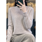 R&B | Sweatshirt - Weicher Strickpullover mit funkelnden Details
