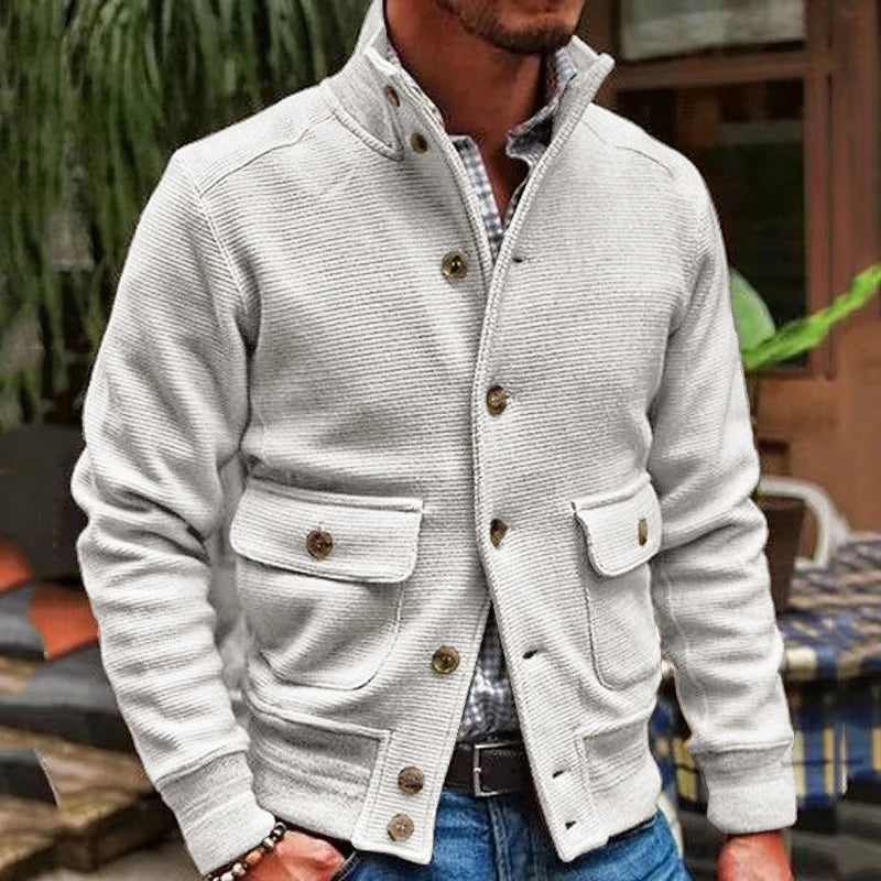 R&B | Modische Jacke mit Hohem Kragen
