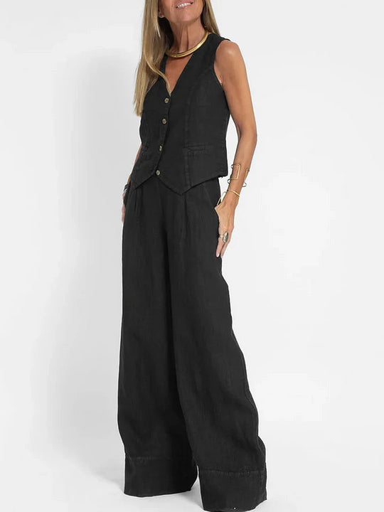 R&B | Zweiteiliges Weste-Set für Damen