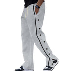 R&B | Gerade Sporthose mit Knöpfen
