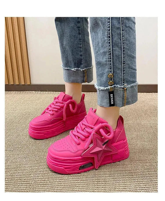R&B | Sneakers Donna mit Plateau und Stella