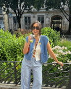 R&B | Strickjacke Im Strickstil