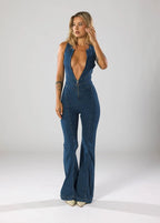 R&B | Denim Jumpsuit