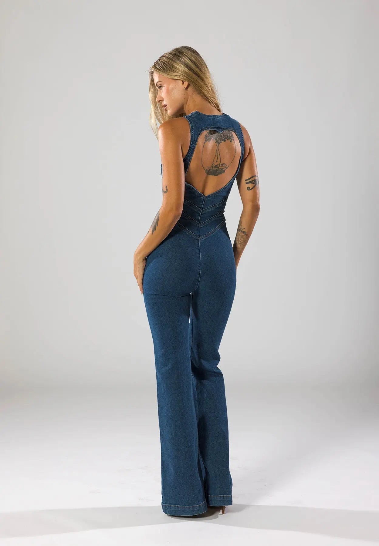 R&B | Denim Jumpsuit