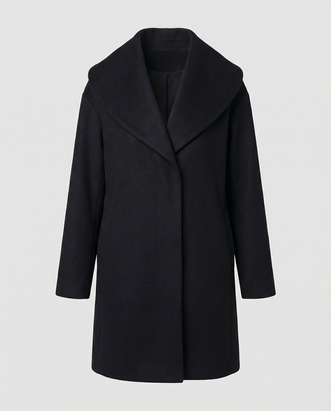 Klassische Gefütterte Winterjacke Damen