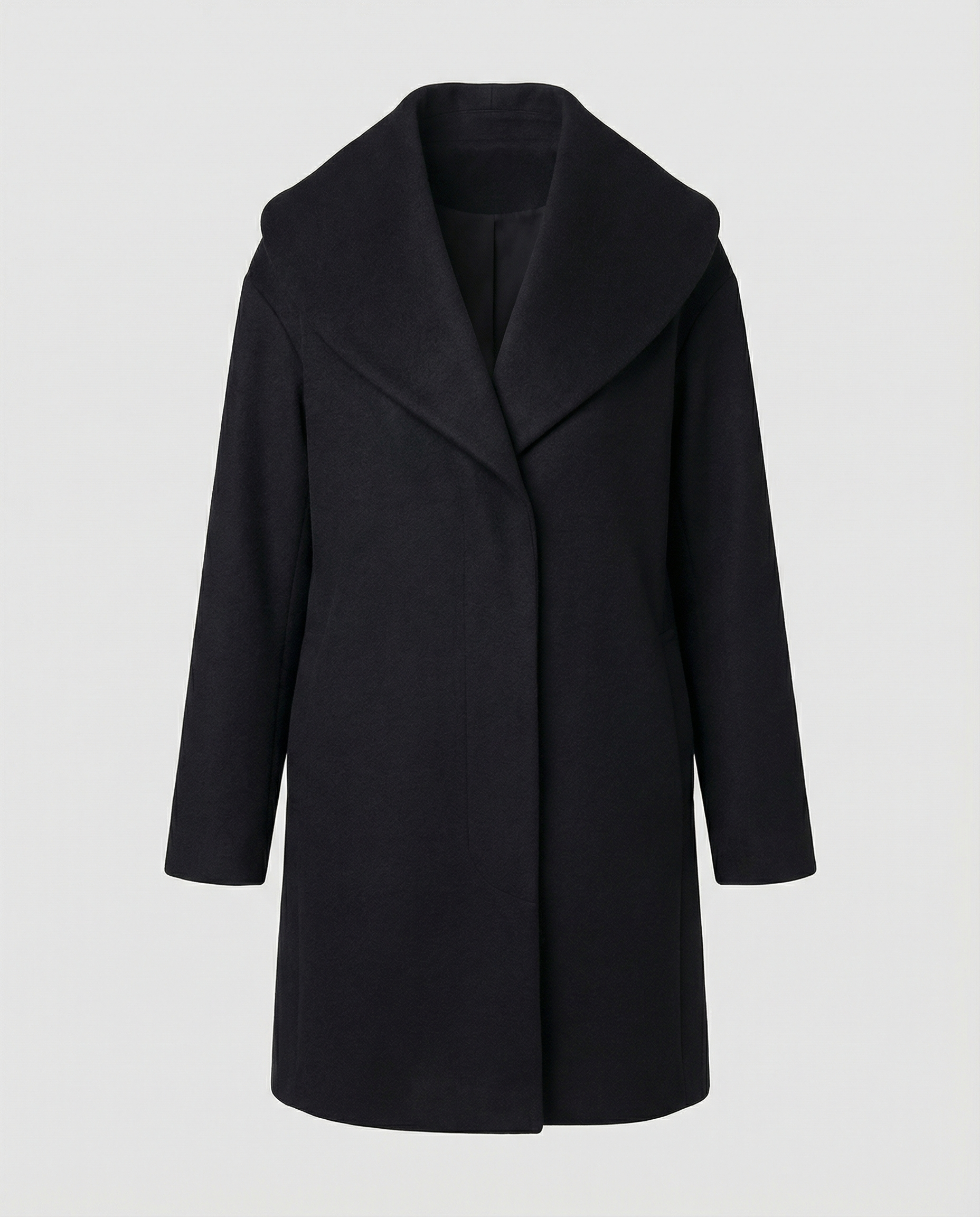 Klassische Gefütterte Winterjacke Damen