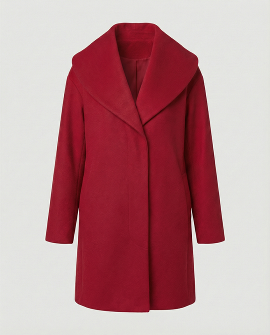 Klassische Gefütterte Winterjacke Damen