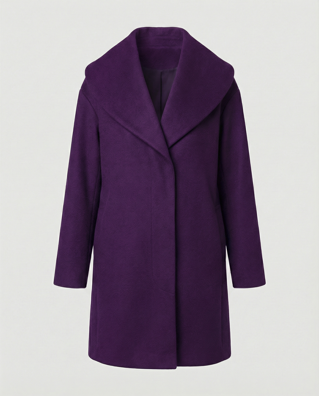 Klassische Gefütterte Winterjacke Damen