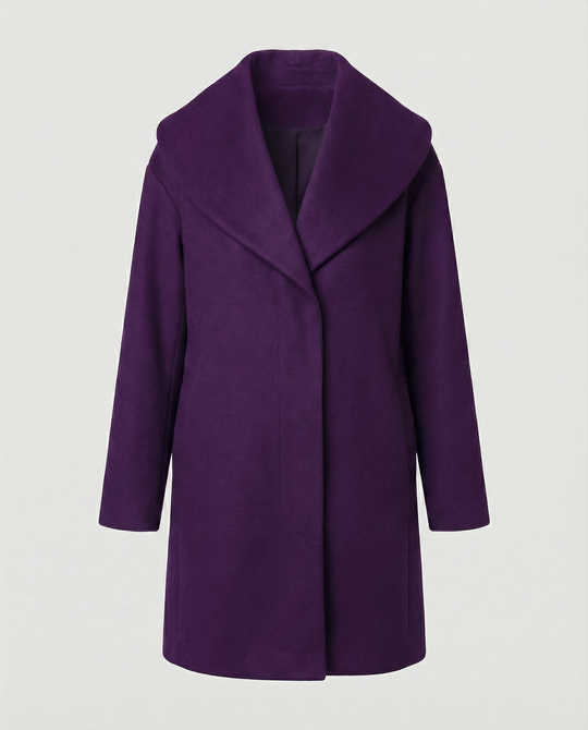 Klassische Gefütterte Winterjacke Damen