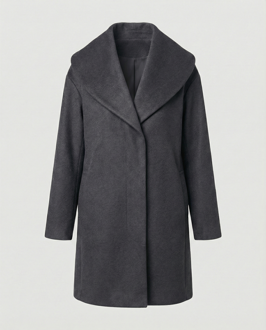 Klassische Gefütterte Winterjacke Damen