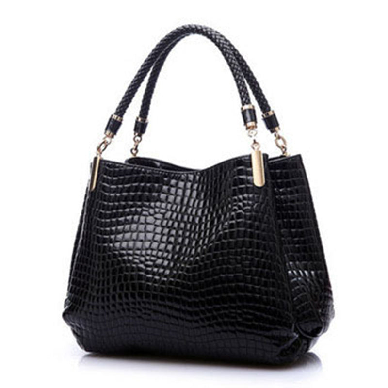 R&B | Schultertasche mit Krokodil Muster