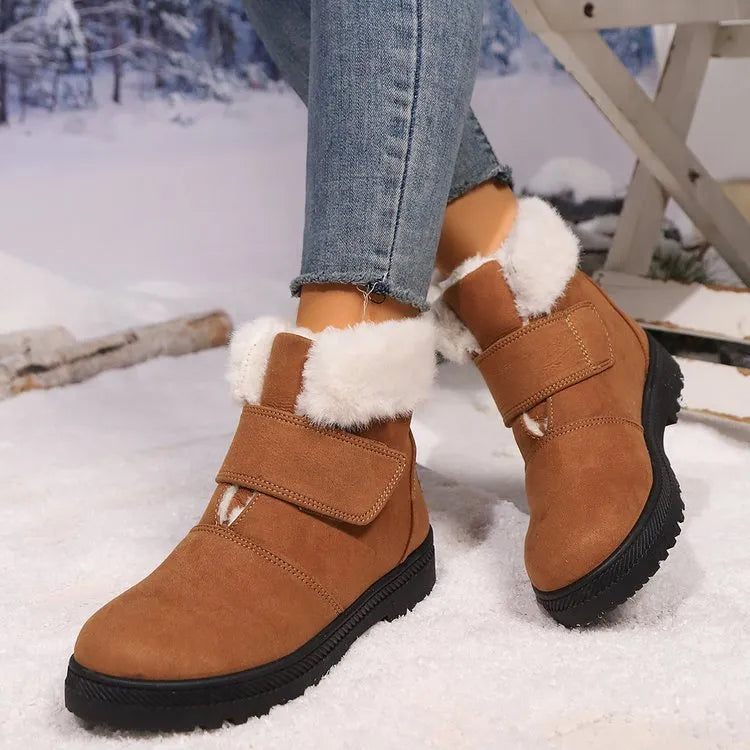 Warme Schlupfstiefel mit rutschfester Sohle R&B R&B