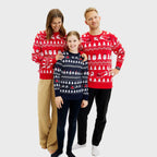 R&B | Der stilvolle Weihnachtspullover rot Damen
