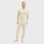 R&B | Weihnachts sweatshirt set beige Herren