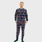 R&B | Vintage Gamer Weihnachts-Pyjama Herren