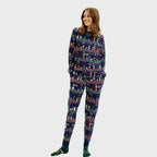 R&B | Vintage Gamer Weihnachts-Pyjamas Damen