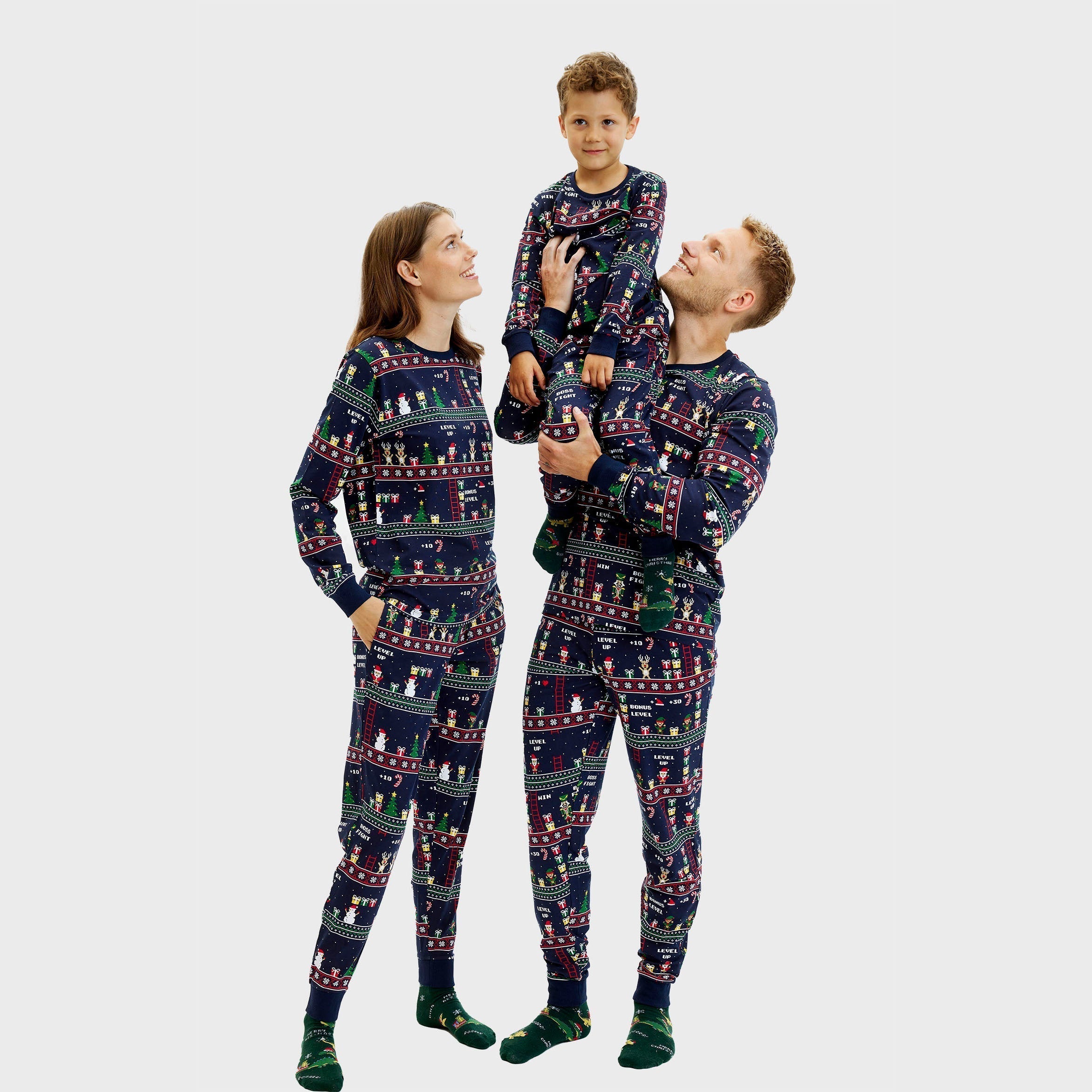 R&B | Vintage Gamer Weihnachts-Pyjama Herren