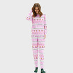 R&B | Ultimative Weihnachts-Pyjamas Pink Damen