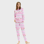 R&B | Ultimative Weihnachts-Pyjamas Pink Damen